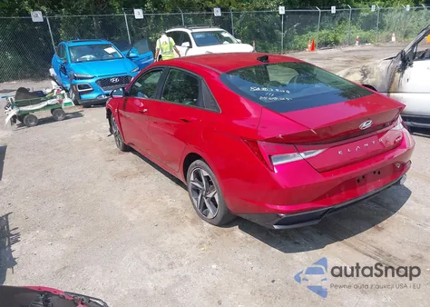 2023 Hyundai Elantra Hybrid Limited из США, поврежденный, VIN KMHLN4AJ0PU038632